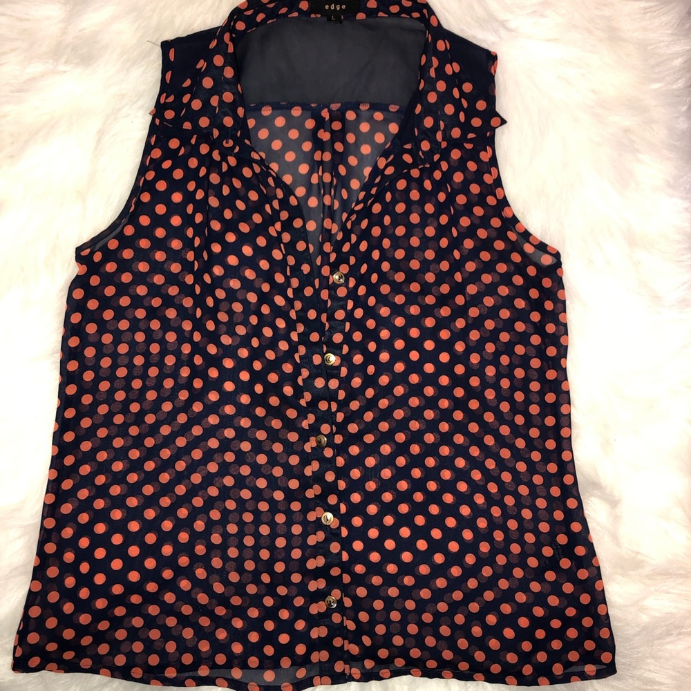 Button up tank top